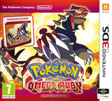 Pokémon Omega Ruby 3DSWare cover (ECRA)