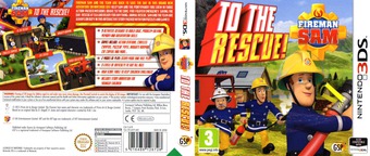 Fireman Sam - To The Rescue! 3DS cover (AFTP)