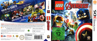 LEGO Marvel's Avengers 3DS cover (ALEY)