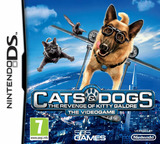 Cats & Dogs: The Revenge of Kitty Galore - The Videogame DS cover (BD3P)