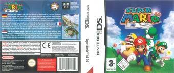 Super Mario 64 DS DS cover (ASMP)
