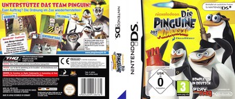 Die Pinguine aus Madagascar DSi cover (VPEX)