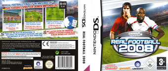 Real Football 2008 DS cover (YRFP)