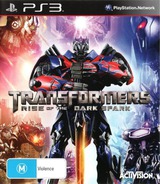 Transformers: Rise of the Dark Spark PS3 cover (BLES02018)