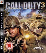 Call of Duty 3 PS3 cover (BLES00021)