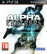 Alpha Protocol PS3 cover (BLES00704)
