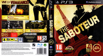 The Saboteur PS3 cover (BLES00743)