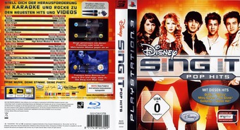 Disney Sing It: Pop Hits PS3 cover (BLES00638)