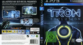 Disney TRON: Evolution PS3 cover (BLES00761)