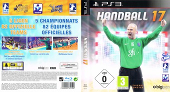 Handball 17 PS3 cover (BLES02243)