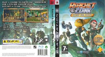 Ratchet & Clank: Quest for Booty PS3 cover (BCES00301)