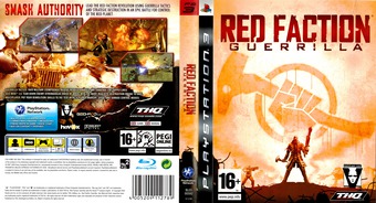 Red Faction: Guerrilla PS3 cover (BLES00592)