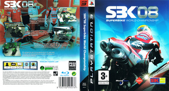 SBK 08: Superbike World Championship PS3 cover (BLES00368)