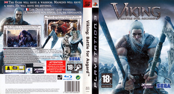 Viking: Battle for Asgard pochette PS3 (BLES00242)