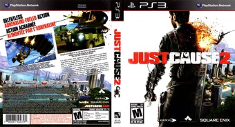 Just Cause 2 PS3 cover (BLUS30400)
