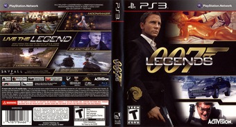 007 Legends PS3 cover (BLUS30983)