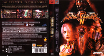 SoulCalibur IV PS3 cover (BCAS20048)