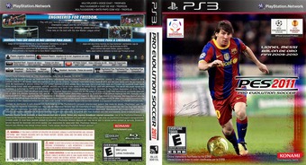 PES 2011: Pro Evolution Soccer PS3 cover (BLUS30610)