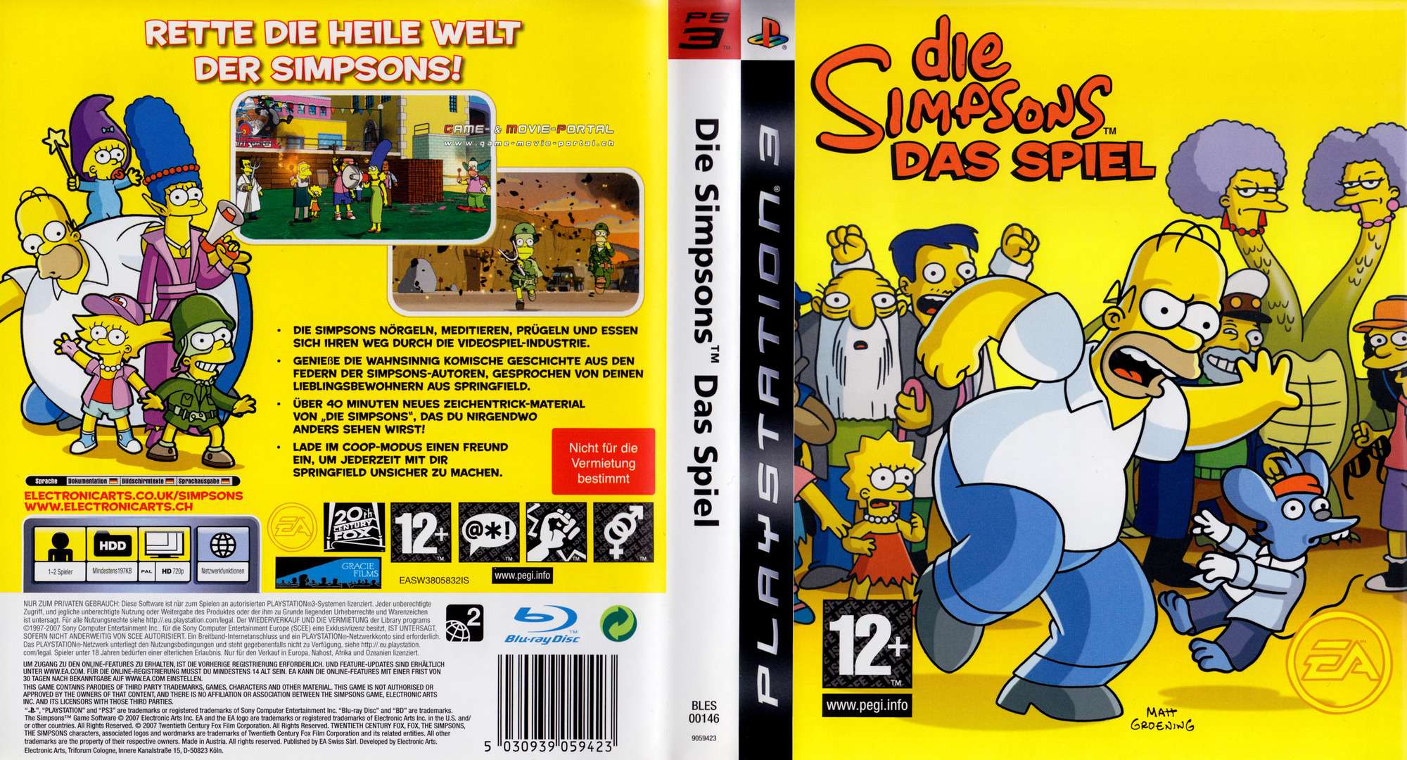 the simpsons game ps3 for sale