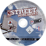 NBA Street Homecourt PS3 disc (BLES00038)