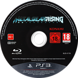 Metal Gear Rising: Revengeance PS3 disc (BLES01750)