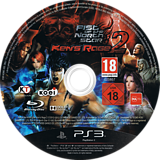 Fist of the North Star: Ken's Rage 2 PS3 disc (BLES01801)