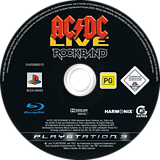 AC/DC Live: Rock Band PS3 disc (BLES00453)