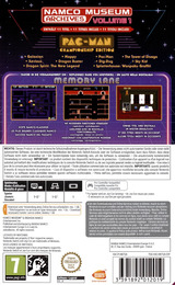 NAMCO MUSEUM ARCHIVES Vol 1 eShop cover (AW7QA)