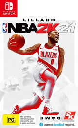 NBA 2K21 Switch cover (AX6QA)