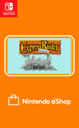 Johnny Turbo's Arcade: Express Raider eShop cover (AHLTA)