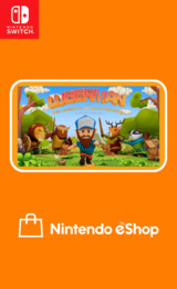 Luberman and The Legend of Animals Warriors-Platformer Game 2022 eShop cover (A9E8A)