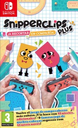 Snipperclips Plus: Cut It Out, Together! Switch cover (AEXYA)