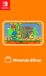 Treasure Hunter Man 2 eShop cover (A7Q4A)