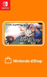 Pixel Game Maker Series Pearl Vs Grey eShop cover (A8XMA)