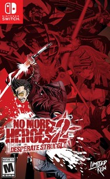 No More Heroes 2: Desperate Struggle Switch cover (AVGJA)