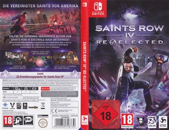 Saints Row IV: Re-Elected Switch cover (AS47A)
