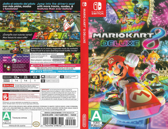 Mario Kart 8 Deluxe Switch cover (AABPA)