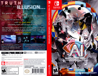 AI: THE SOMNIUM FILES - nirvanA Initiative Switch cover (A4EFB)