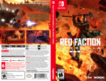 Red Faction Guerrilla Re-Mars-tered Switch cover (ARZ7A)