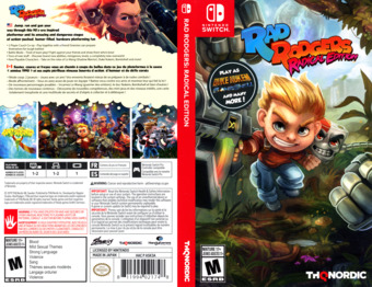 Rad Rodgers Radical Edition Switch cover (ASK3A)