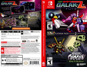 17-BIT Platinum Pack: Galak-Z - The Void & Skulls Of The Shoguns (Bon-A-Fide Edition) Switch cover (AU9ZA)