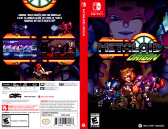 Metaloid: Origin eShop cover (AUJDA)