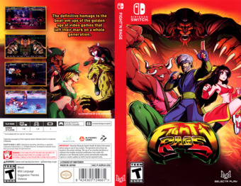 Fight'N Rage Switch cover (AUMJA)