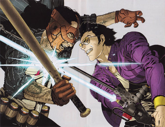 Travis Strikes Again - No More Heroes Switch cover (AR9RA)