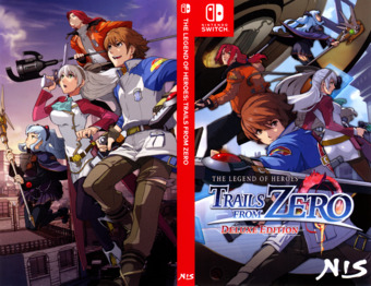 The Legend of Heroes - Trails from Zero Switch cover (A478A)