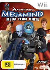 Megamind: Mega Team Unite Wii cover (SMGP78)