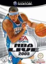 NBA Live 2005 GameCube cover (GLYP69)