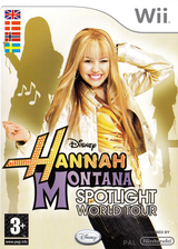 Hannah Montana: Spotlight World Tour Wii cover (RHQY4Q)