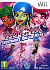 Monster High: Skultimate Roller Maze Wii cover (SU5PVZ)