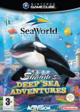 SeaWorld Adventure Parks: Shamu's Deep Sea Adventures GameCube cover (GJZP52)